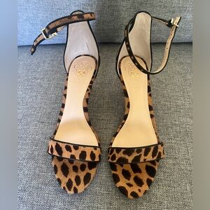 Vine Camuto leopard heel, excellent condition, 8.5